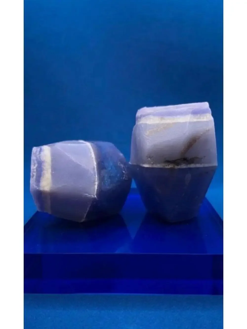 Lapis Lazuli Crystal Soap, Watermint Clementine Scent